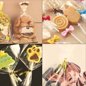 💎$1💎 100 Pack Gold Twist Ties, Golden 10cm/3.94inchs